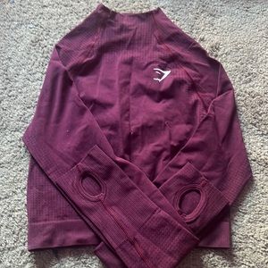 NWOT gymshark long sleeve shirt